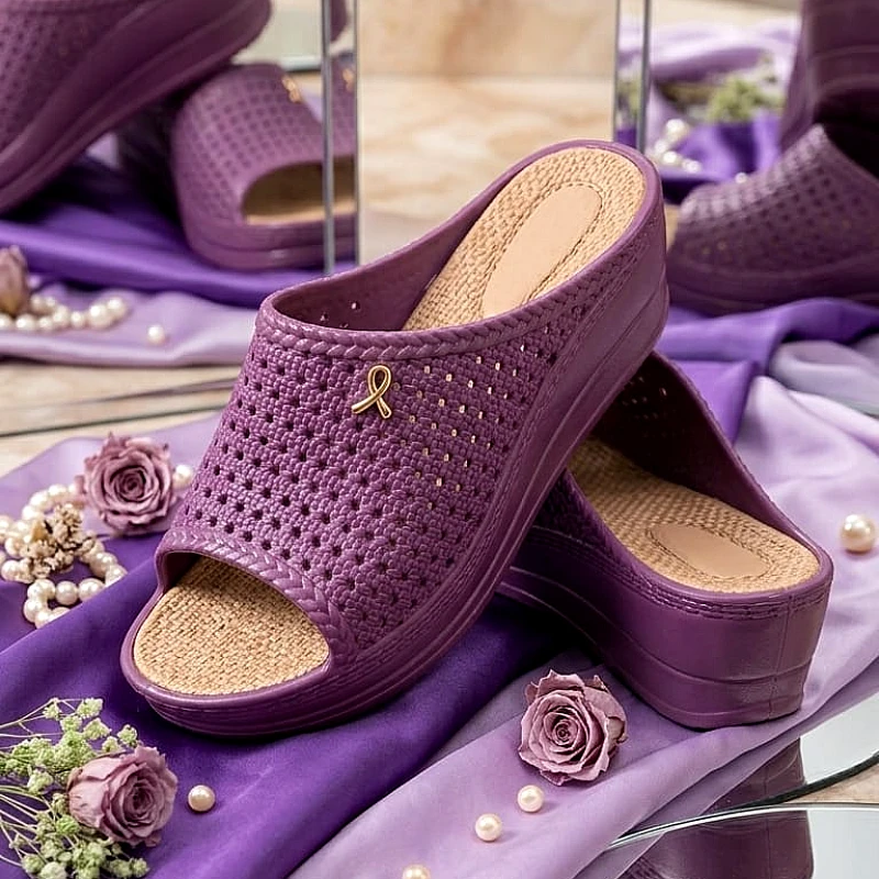 Grace Thick Sole Casual Slippers - Product Image